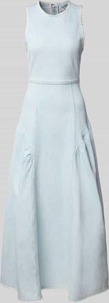 IVY OAK Jeanskleid mit Fransen Modell MARCA ANN in Bleu, Gr&ouml;&szlig;e 34