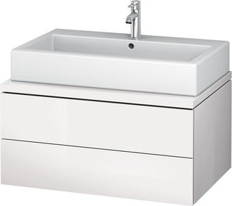 Duravit Mueble Bajo Lavabo L-cube 820x547x400mm Alto Brillo Albaricoque Perla
