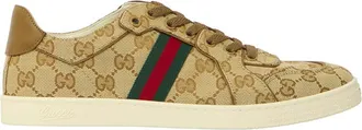 Gucci Beige Logo GG Sneakers