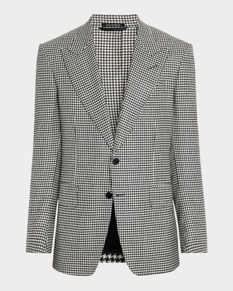 Tom Ford Men & apos;s Shelton Houndstooth Sport Coat