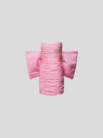 Rotate Cocktailkleid mit Zierschleife in Pink, Gr&ouml;&szlig;e 36
