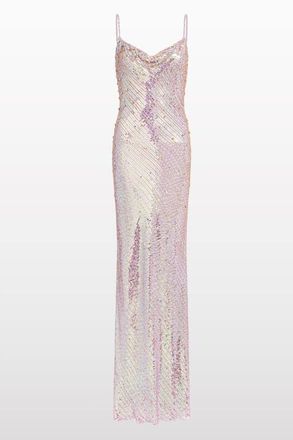 Jenny Packham Foxx Embellished Dress in Lavender at Nordstrom, Size 12 Uk