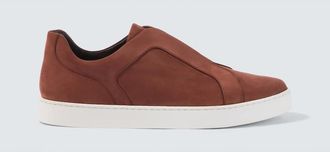 Manolo Blahnik Agilio suede sneakers