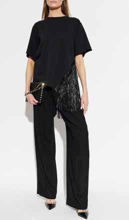 Sportmax T-shirt Sponda, Womens, Black