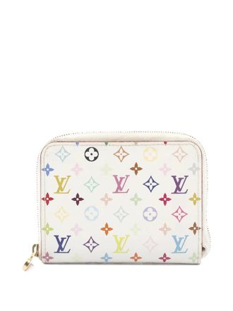 Louis Vuitton 2010 monogram leather wallet - women - Calf Leather - One Size - White