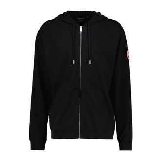 Canada Goose Loon Full Zip Hoodie - - Sweatshirts & Hoodies - Uomo - Nero - M
