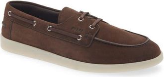 Prada St. Tropez Boat Shoe in Moro at Nordstrom, Size 10.5Us