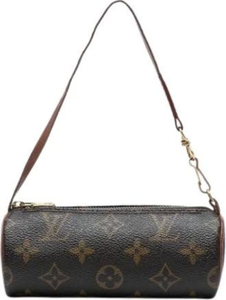 Louis Vuitton Pre-owned Mini Bags, female, Brown, Size: ONE SIZE Pre-owned Canvas Mini Bag