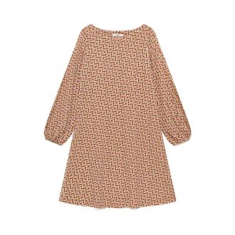 Maliparmi Short Dresses, female, Brown, Size: 2XL Mini Moulin&eacute; Dress