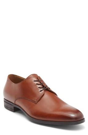 BOSS Kensington Leather Derby in Medium Brown at Nordstrom Rack, Size 11.5Us / 10.5Uk