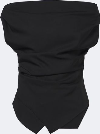 R&oacute;he R&oacute;he Draped asymmetric top
