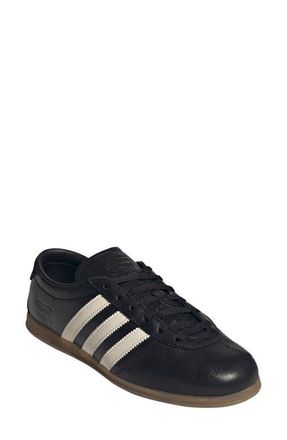 adidas Gazelle Lo Pro Sneaker in Core Black/Chalk White/Gum 3 at Nordstrom, Size 10.5