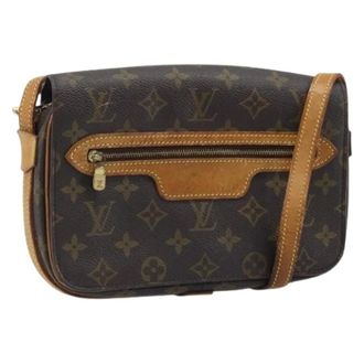 Louis Vuitton Pre-owned Cross Body Bags, female, Brown, Size: ONE SIZE Pre-owned Saint Germain 24 Shoulder Bag