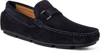 Bruno Magli Tazio Loafer in Navy Suede at Nordstrom Rack, Size 10.5