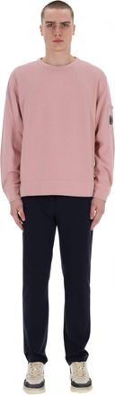 C.P. Company Malfil&egrave; Cotton Crewneck Sweatshirt