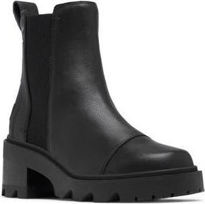 Sorel Joan Now Waterproof Chelsea Boot in Black/Black at Nordstrom Rack, Size 5