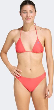 adidas Bustier-Bikini-Top ADIDAS PERFORMANCE ADICOLOR BIKINIOBERTEIL, Damen, Gr. 36, N-Gr, semi lucid rot, Obermaterial: 78% Polyamid, 22% Elasthan, Bikini-O