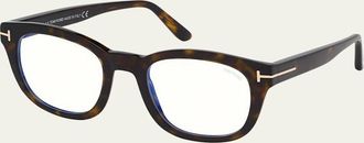 Tom Ford Blue Block Square Optical Frame