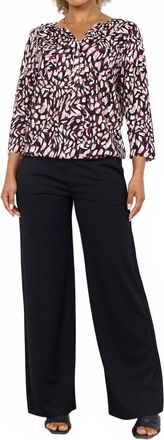 soya concept Womens Blouse In Black/white