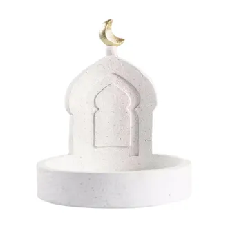 OEM Torre De Mezquita Dorada Y Blanca, Decoraciones De Eid Mubarak, -25387sn