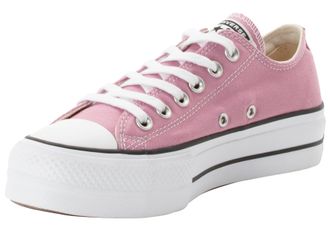 Converse Sneaker CONVERSE CHUCK TAYLOR ALL STAR LIFT PLATFORM, Damen, Gr. 37,5, weiss (cliffside rose, wei&szlig;, schwarz), Textil, Schuhe Sneaker