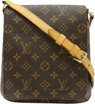 Louis Vuitton Pre-owned Cross Body Bags, female, Brown, Size: ONE SIZE Pre-owned Monogram Musette Salsa Shoulder Bag