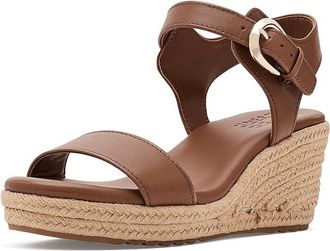 Naturalizer Stella Ankle Straps Womens Sandals Walnut Wake Leather : 9.5 W (C)