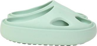Axel Arigato Magma Platform Sandals in Green Rubber