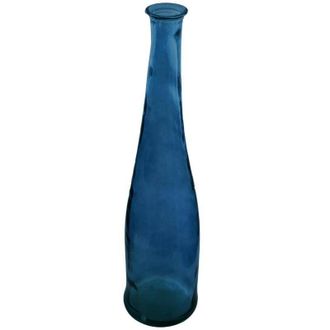 Atmosphera Jarr&oacute;n Largo - Vidrio Reciclado - Azul Tormenta A. 80 Cm Atmosphera Cr&eacute;ateur DInt&eacute;rieur