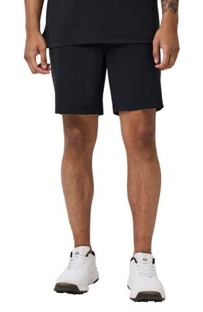 Travis Mathew Hero Hour Golf Shorts in Black at Nordstrom, Size 34