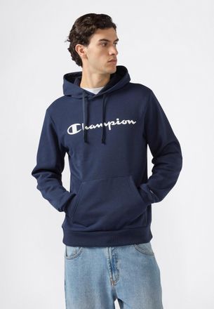 Champion Kapuzensweatshirt CHAMPION BASICS Fleece Hoodie Large Logo, Herren, Gr. XXL (60/62), nny, ns, Obermaterial: 55% Baumwolle, 45% Polyester, Sweatshirts 