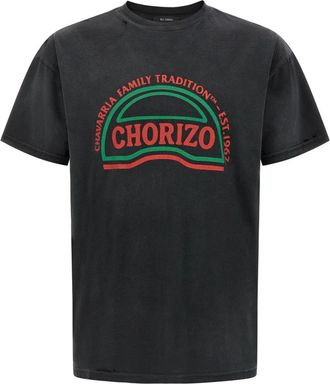 Willy Chavarria Chorizo - Easy Tee - Heren - T-shirts - Zwart - XL - Katoen - Tops