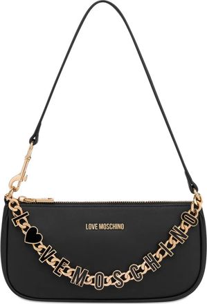 Love Moschino Borsa a spalla con logo - Nero