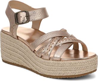 Vionic Danal Platform Wedge in Bronze at Nordstrom, Size 7.5