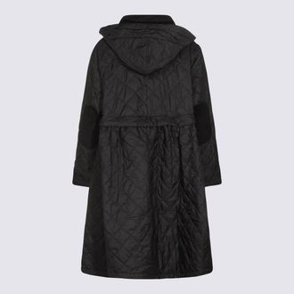 Ganni Womens Coats Black-Classic Tartan _pl Black/classic