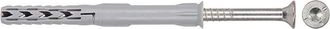 Fischer 50x Taco De Eje Largo Sxr 10 X 200 Mm T Con Tornillo De Seguridad - 46269