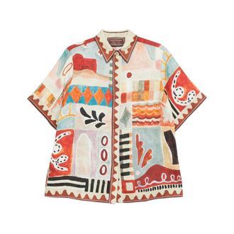 Alemais Dames, Blouses & Shirts, Veelkleurig, Maat: XS