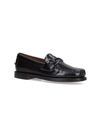 Sebago Womens Flat Shoes Brown Upper: Leather