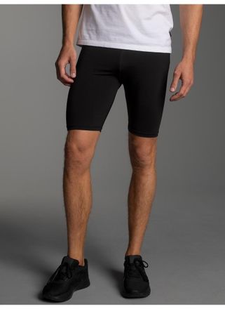 Trigema Leggings TRIGEMA TRIGEMA Sport-Hose, Herren, Gr. XXL, US-Gr&ouml;ssen, schwarz, Mikrofaser, 85% Polyester (Bioactive), 15% Elastan, Basic, Hosen Leggings