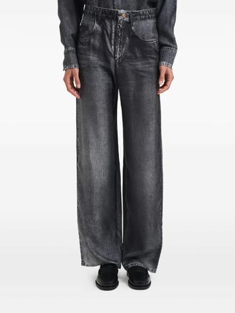 Pierre-Louis Mascia Pantaloni in seta - Grigio