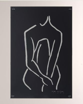 John-Richard Ebony Contour II Wall Art by Melissa Abide Griffith