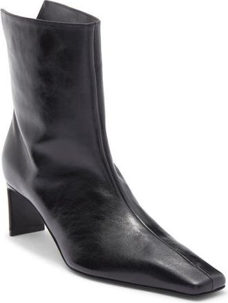 Khaite Ona Ankle Boot in Black at Nordstrom, Size 10.5Us