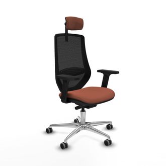 Piqueras y Crespo Piqueras Y Crespo D086g2w Silla De Oficina Marr&oacute;n Negro
