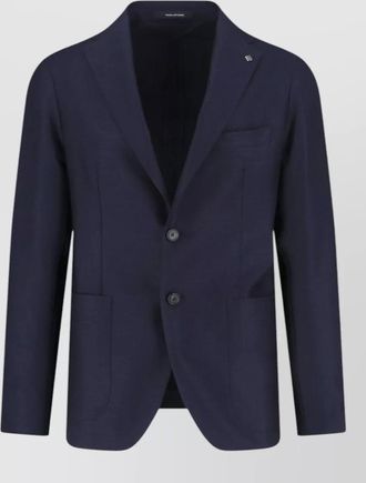 Tagliatore single breasted blazer notch lapel pockets