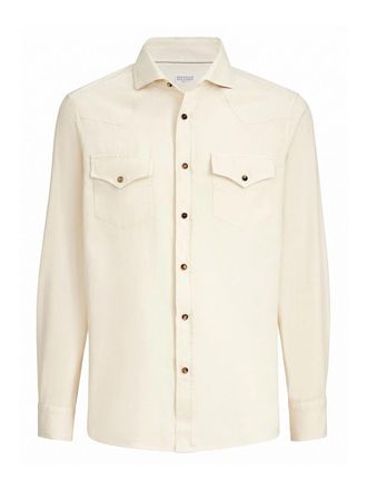 Brunello Cucinelli Corduroy Shirt
