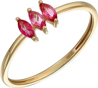 Bony Levy 14K Gold Marquise Pink Topaz Ring in 14K Yellow Gold at Nordstrom, Size 6.5