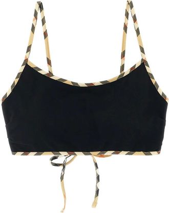 Burberry Dames, Badkleding, Zwart, Maat: XS Nylon