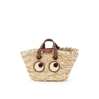 Anya Hindmarch Paper Eyes Small Basket Bag