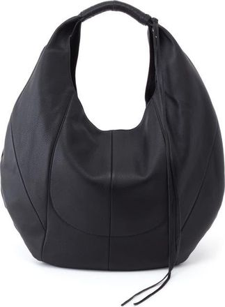Hobo Eclipse Medium Leather Shoulder Bag in Black at Nordstrom