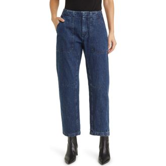 Rag & Bone Leyton High Rise Crop Jeans in Ari at Nordstrom, Size 10